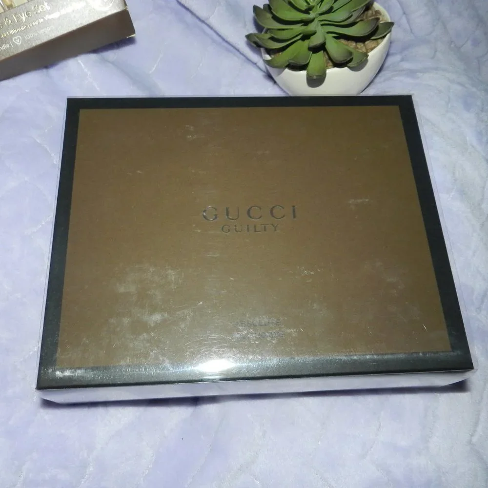Gucci Guilty Absolute Pour Homme Eau De Gift Set Discontinued🆕Fast💨⚡🚚 - Picture 3 of 15